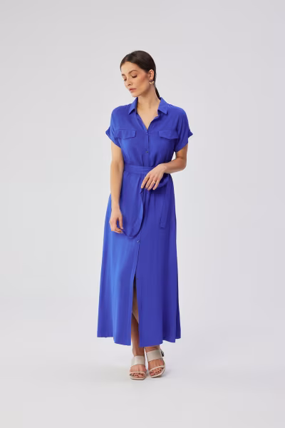 Sukienka Model S364 Blue - Stylove — zdjęcie 1