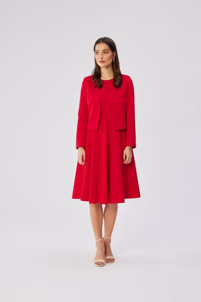 Sukienka Model S358 Red - Stylove — zdjęcie 2