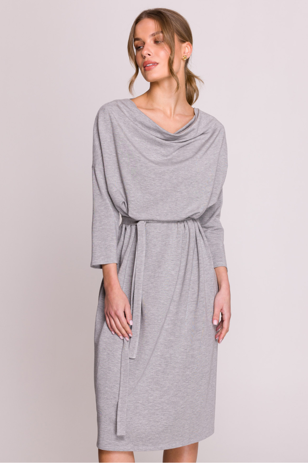 Sukienka Model S403 Grey - Stylove