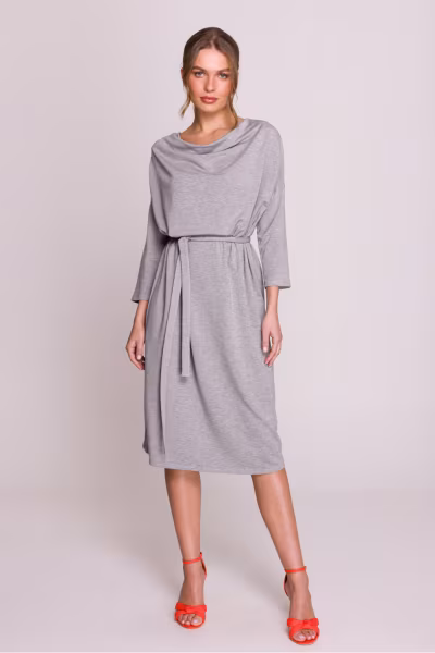 Sukienka Model S403 Grey - Stylove — zdjęcie 2