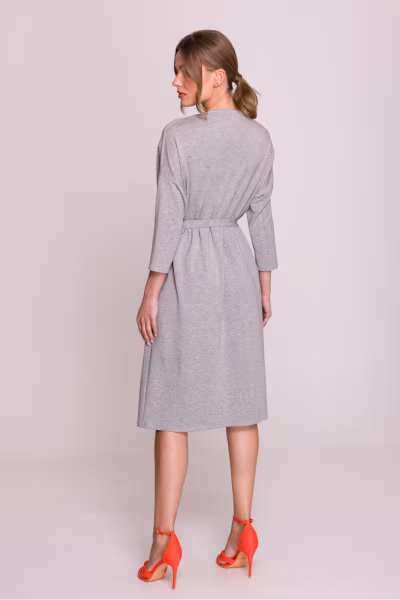 Sukienka Model S403 Grey - Stylove — zdjęcie 3
