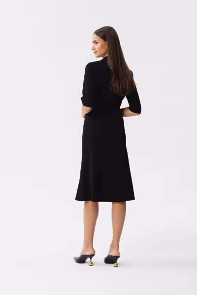 Sukienka Model S346 Śliwka - Stylove — zdjęcie 2