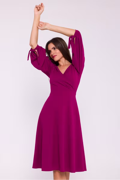 Sukienka Model S383 Śliwka - Stylove — zdjęcie 1
