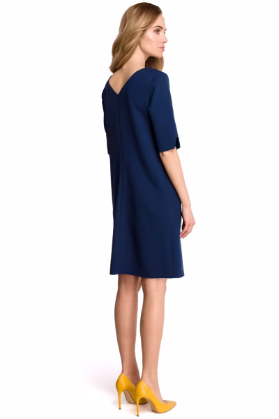 Sukienka Model S113 Navy - Stylove — zdjęcie 2