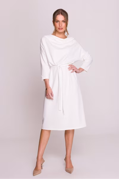 Sukienka Model S403 Ecru - Stylove — zdjęcie 2