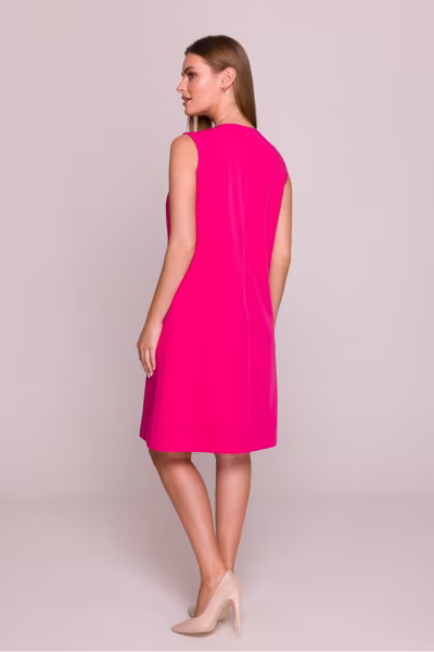 Sukienka Model S408 Pink - Stylove — zdjęcie 3