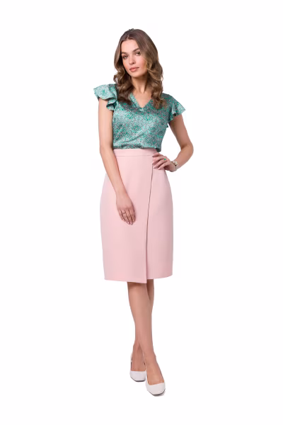Spódnica Model S343 Powder Pink - Stylove — zdjęcie 2