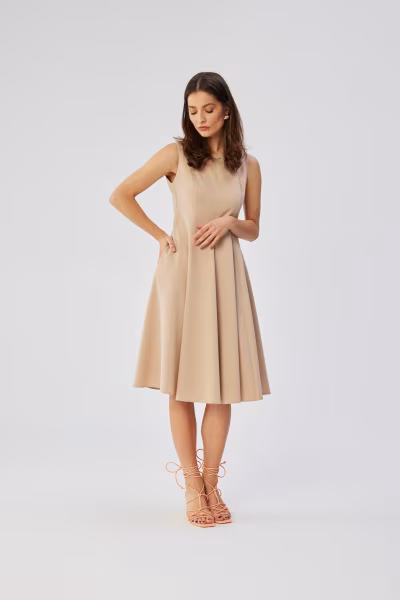 Sukienka Model S358 Beige - Stylove — zdjęcie 1