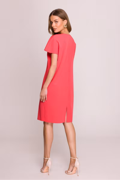 Sukienka Model S392 Coral - Stylove — zdjęcie 2