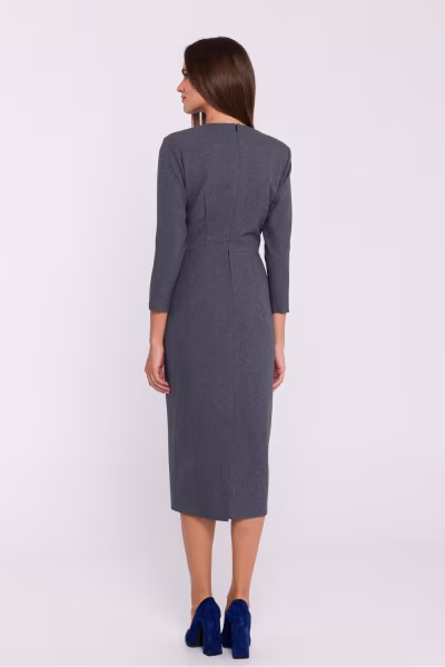 Sukienka Model S372 Grey - Stylove — zdjęcie 3
