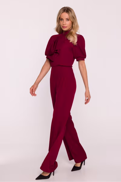 Kombinezon Model S421 Bordo - Stylove — zdjęcie 2