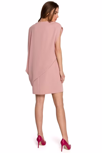 Sukienka Model S262 Powder Pink - Stylove — zdjęcie 2