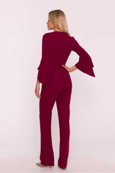 Kombinezon Model S416 Bordo - Stylove — zdjęcie 2
