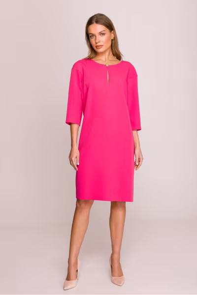 Sukienka Model S394 Pink - Stylove — zdjęcie 1