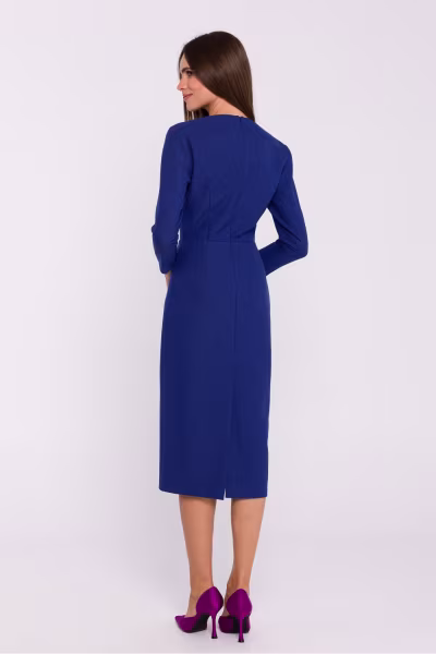 Sukienka Model S372 Blue - Stylove — zdjęcie 3