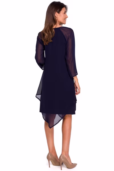 Sukienka Model S159 Navy - Stylove — zdjęcie 2