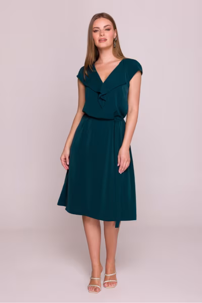 Sukienka Model S411 Green - Stylove — zdjęcie 1