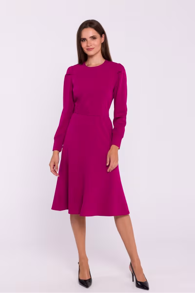 Sukienka Model S378 Śliwka - Stylove — zdjęcie 1