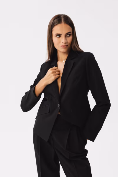 Marynarka Model S353 Black - Stylove — zdjęcie 1