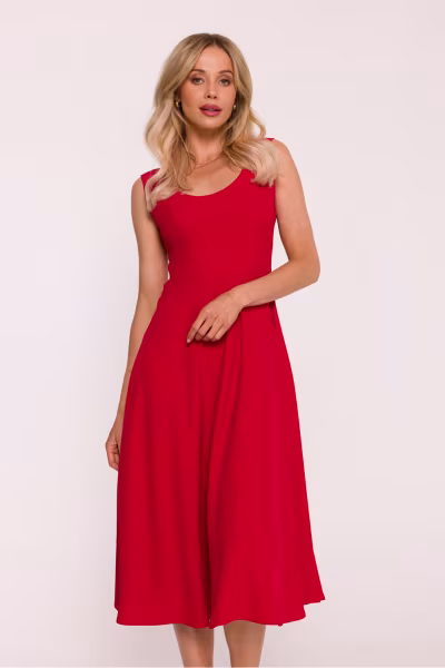 Sukienka Model S424 Red - Stylove — zdjęcie 1