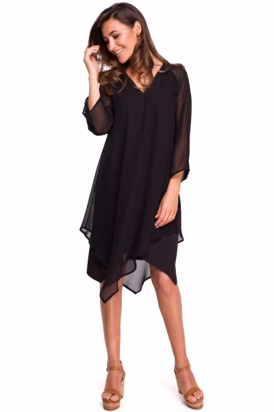 Sukienka Model S159 Black - Stylove — zdjęcie 1