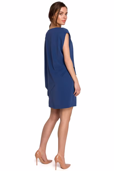 Sukienka Model S262 Blue - Stylove — zdjęcie 2
