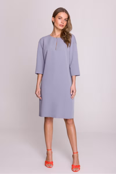 Sukienka Model S394 Gołębi - Stylove — zdjęcie 2