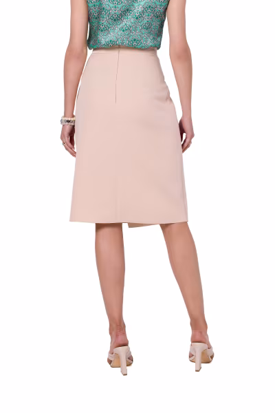 Spódnica Model S343 Beige - Stylove — zdjęcie 3