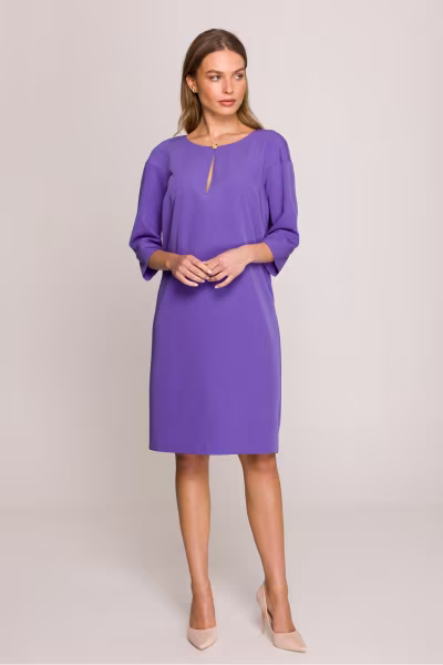 Sukienka Model S394 Violet - Stylove — zdjęcie 2