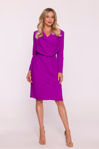 Sukienka Model S428 Lawenda - Stylove — zdjęcie 2