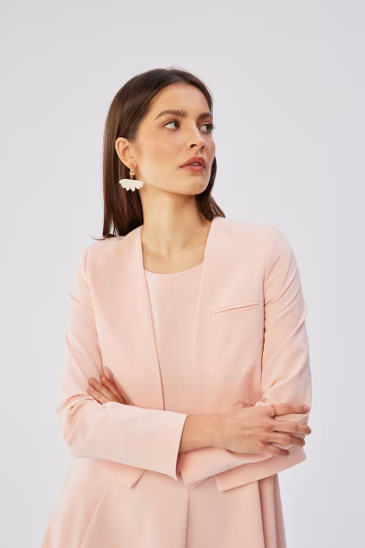 Marynarka Model S368 Powder Pink - Stylove — zdjęcie 1