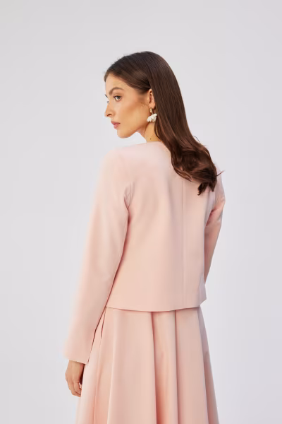 Marynarka Model S368 Powder Pink - Stylove — zdjęcie 3
