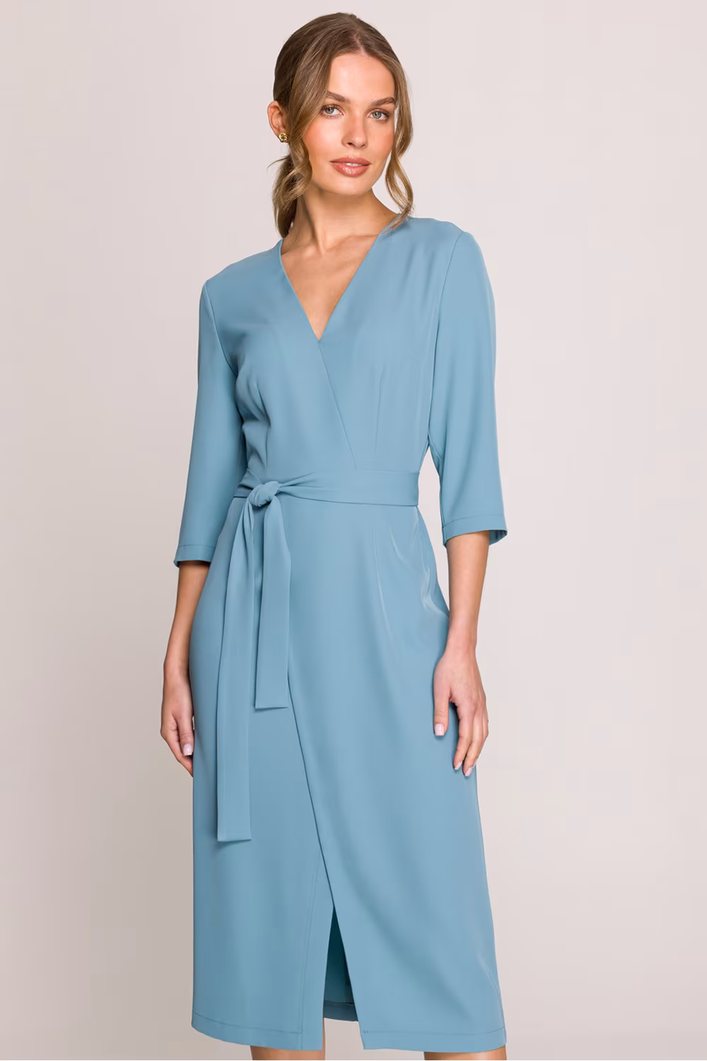 Sukienka Model S396 Cold Blue - Stylove