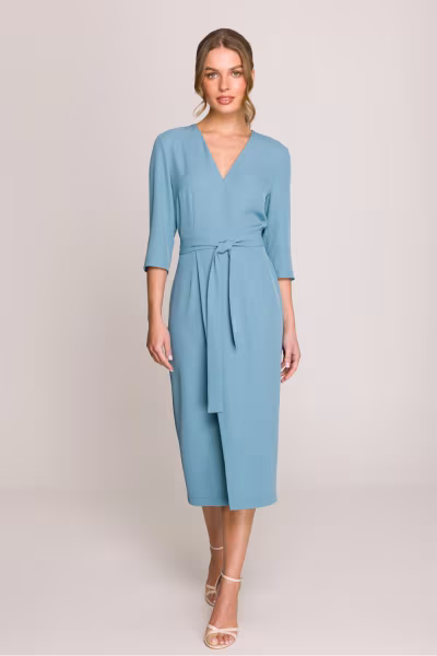 Sukienka Model S396 Cold Blue - Stylove — zdjęcie 2