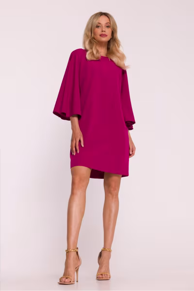 Sukienka Model S426 Śliwka - Stylove — zdjęcie 2