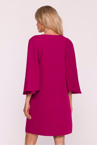 Sukienka Model S426 Śliwka - Stylove — zdjęcie 3