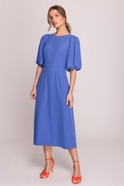 Sukienka Model S399 Blue - Stylove — zdjęcie 2