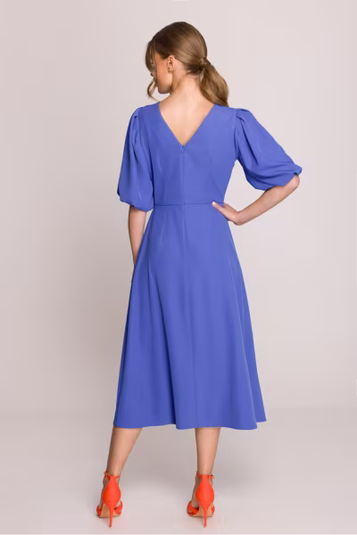 Sukienka Model S399 Blue - Stylove — zdjęcie 3
