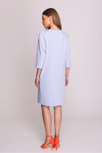 Sukienka Model S394 Błękit - Stylove — zdjęcie 3