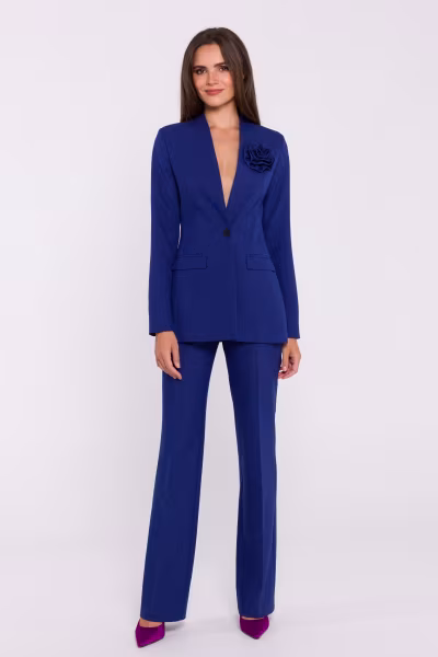 Spodnie Damskie Model S371 Blue - Stylove — zdjęcie 3