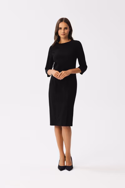 Sukienka Model S350 Black - Stylove — zdjęcie 1