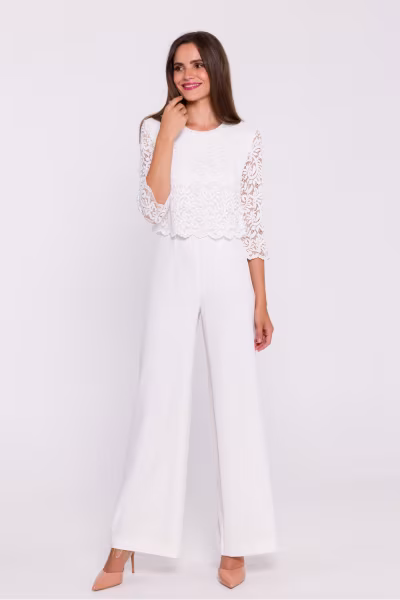 Kombinezon Model S381 Ecru - Stylove — zdjęcie 1