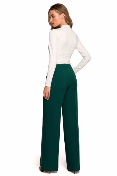 Spodnie Damskie Model S311 Green - Stylove — zdjęcie 2
