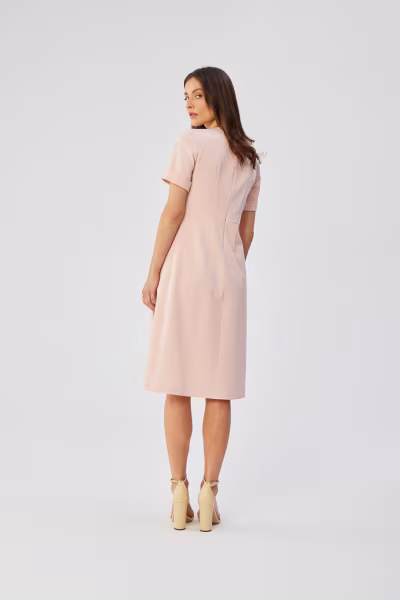 Sukienka Model S361 Powder Pink - Stylove — zdjęcie 2