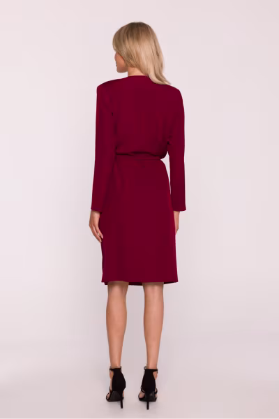 Sukienka Model S428 Bordo - Stylove — zdjęcie 3