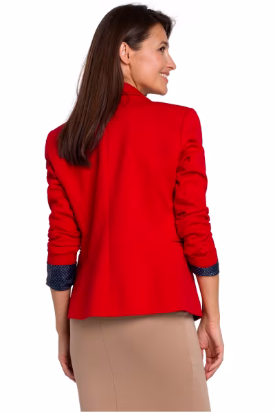 Żakiet Model S154 Red - Stylove — zdjęcie 3