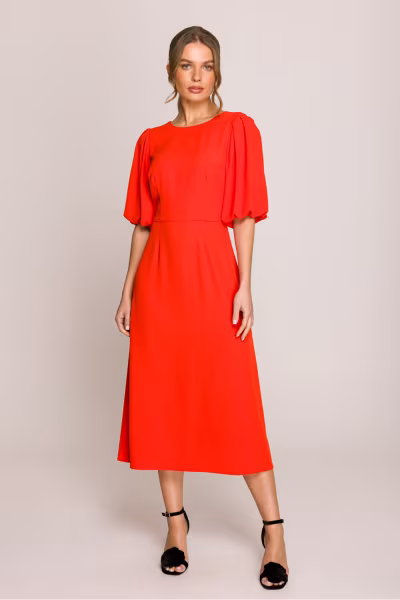 Sukienka Model S399 Coral - Stylove — zdjęcie 1