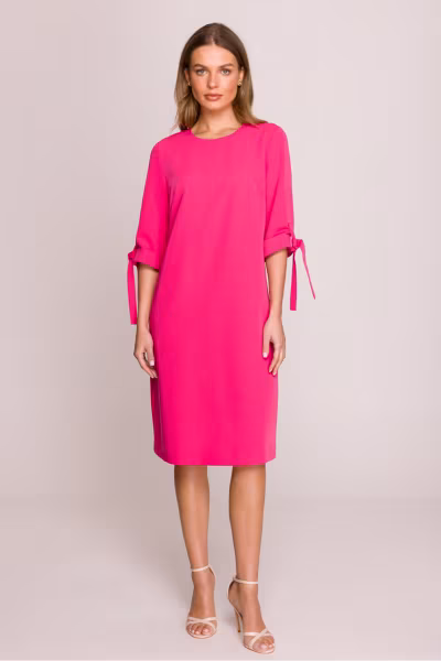 Sukienka Model S393 Pink - Stylove — zdjęcie 1