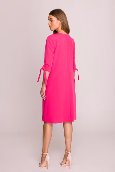 Sukienka Model S393 Pink - Stylove — zdjęcie 2