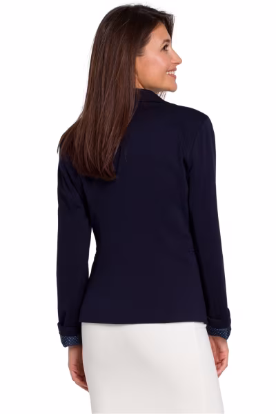 Żakiet Model S154 Navy - Stylove — zdjęcie 3